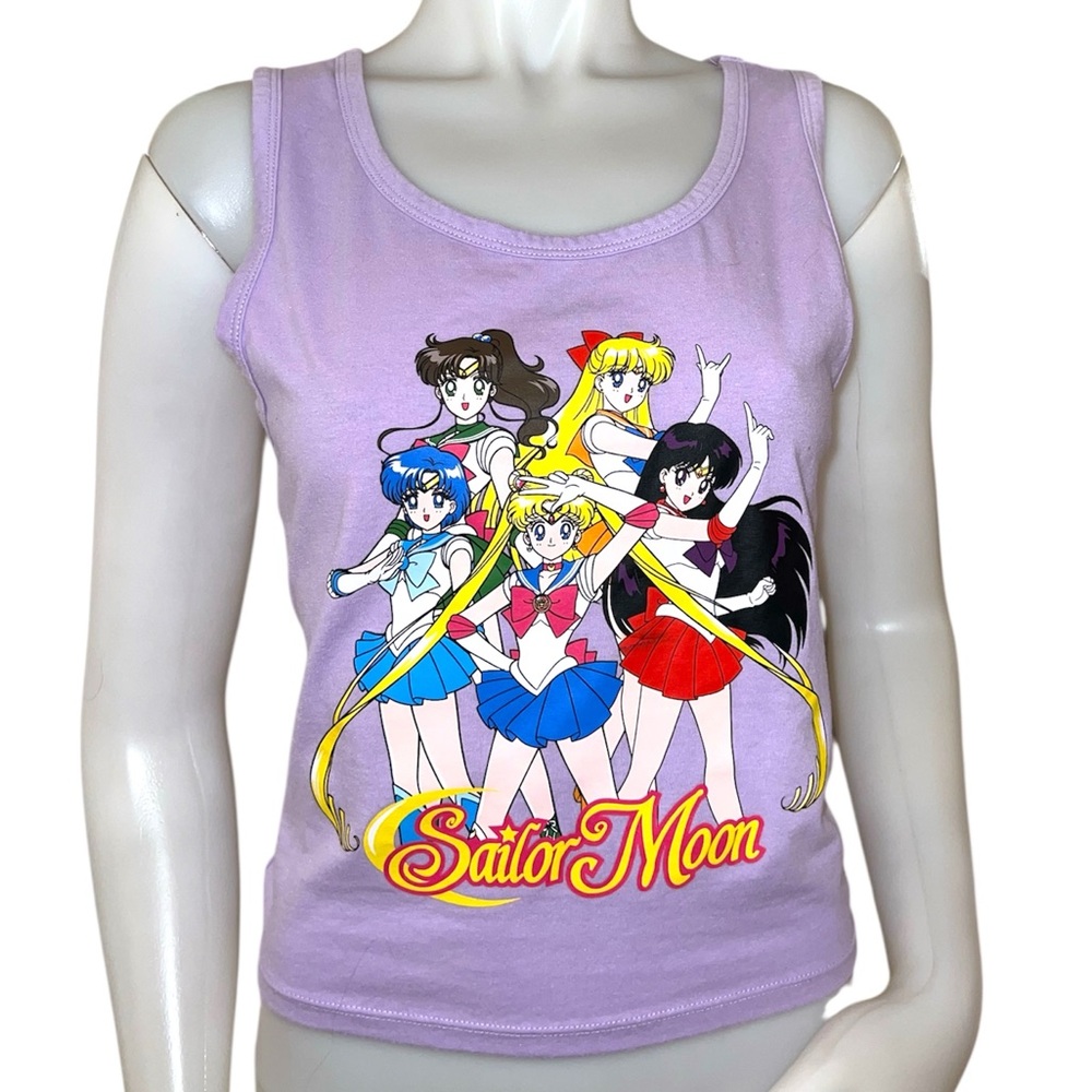 Sailor Moon Women's Purple Tank Top
